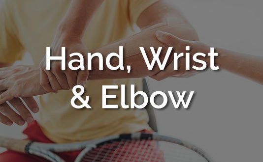 hand wrist and elbow