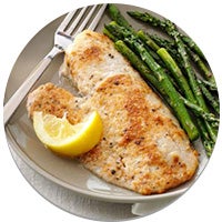 Broiled Tilapia with Parmesan Cheese