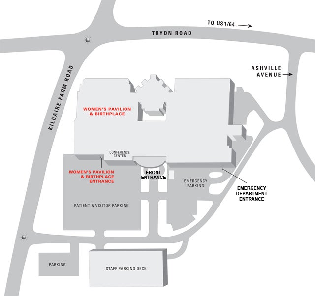 OB Campus Map - Cary