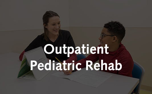 Pediatric Outpatient Rehab