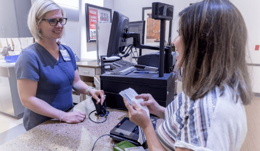 Patient at a WakeMed Pharmacy