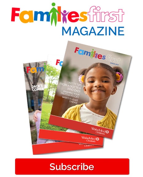 Subscribe to Families First Magazine