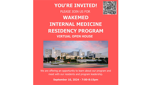 Internal Medicine Residency Program | WakeMed