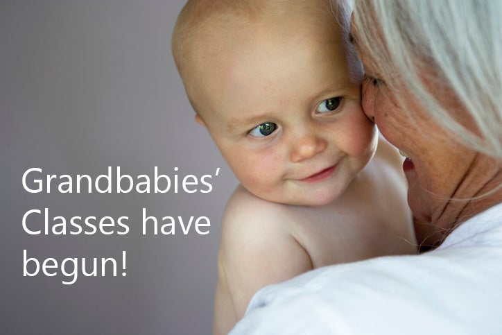 grandmother and grandchild