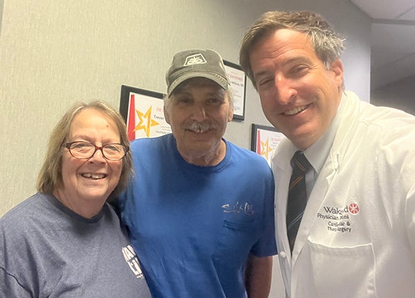 Ronnie and Dr. Upham