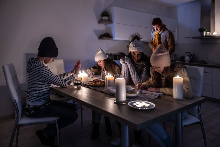 family power outage