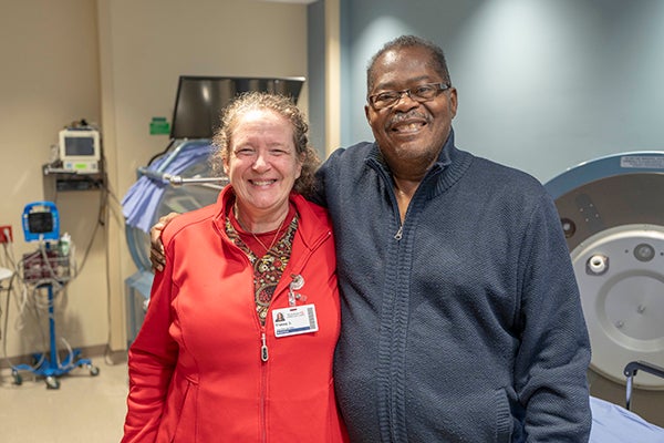 Hyperbaric Chamber Treatment: Harold Croxton