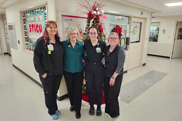 Gayle and Care team