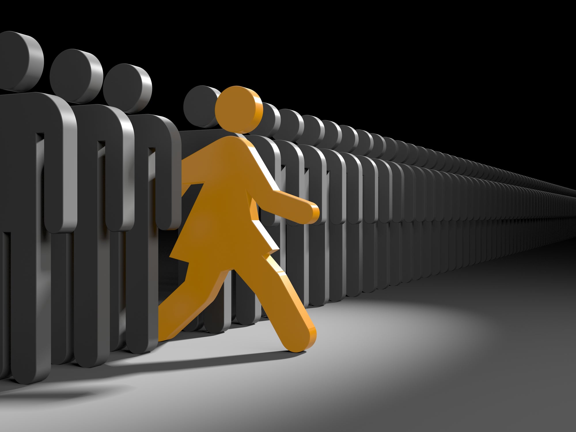 Woman run to new opportunities