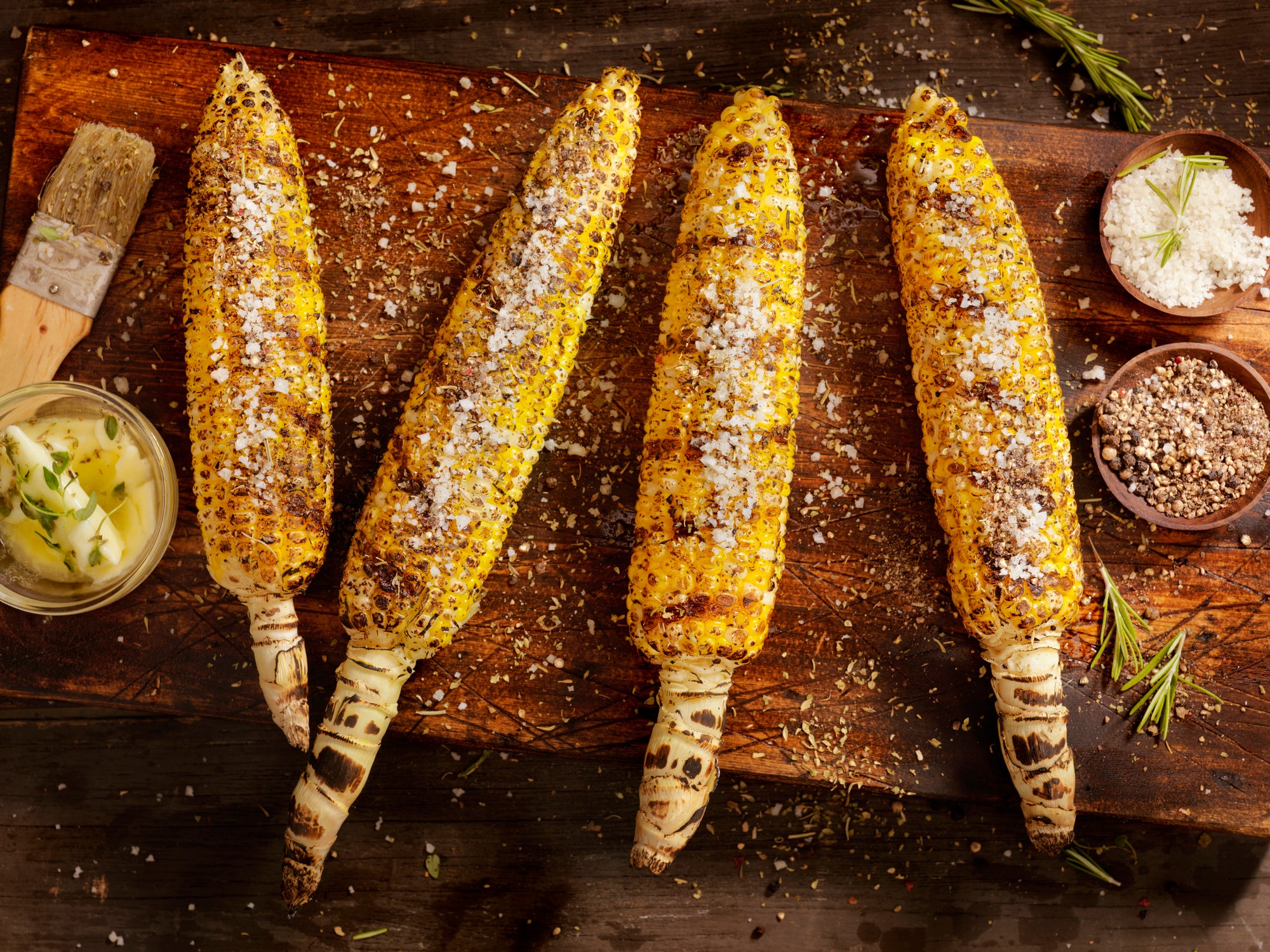 BBQ Corn on the cob
