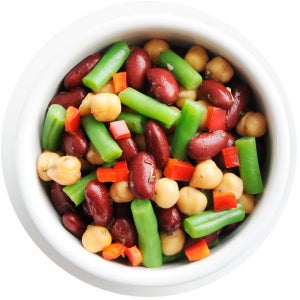 Three Bean Mediterranean Salad