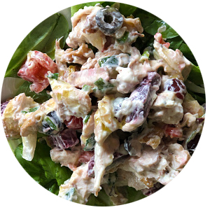 Greek Yogurt Avocado Chicken Salad