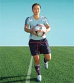 single leg hold the ball