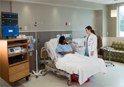 WakeMed North Labor Room