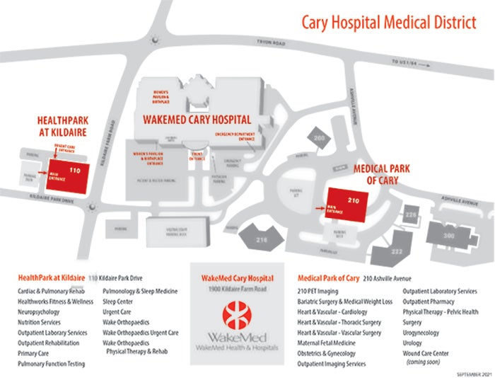 Medical District Campus Map