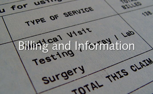 Billing and Information