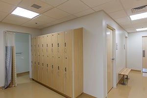 lockers for residents