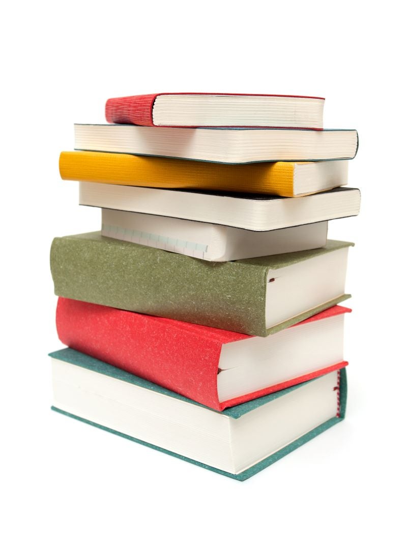 stack of books