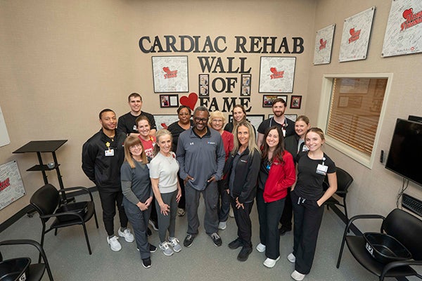 cardiac rehab team