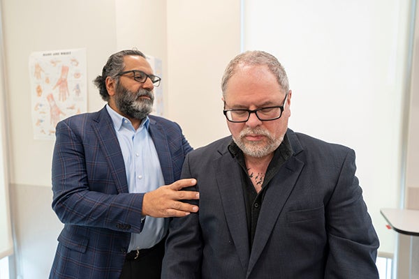 more neck checks on patient