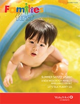 baby in pool