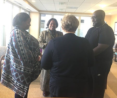 The hospital chapel wedding