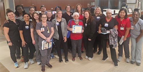 Sandra Bent and Team