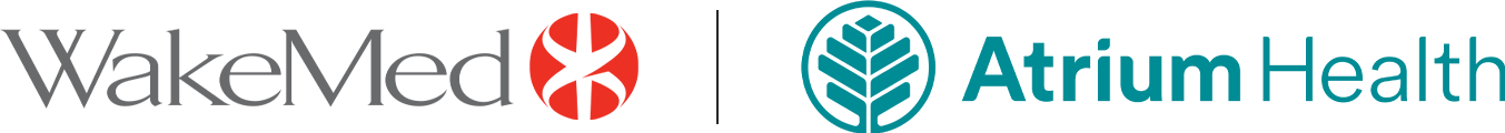 WakeMed and Atrium Health logos
