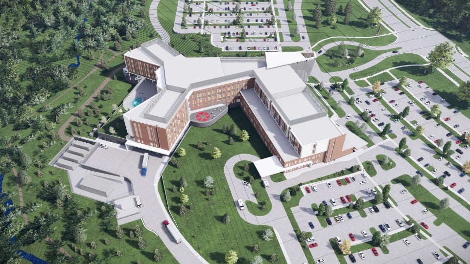 WakeMed Whole Health Campus Rendering